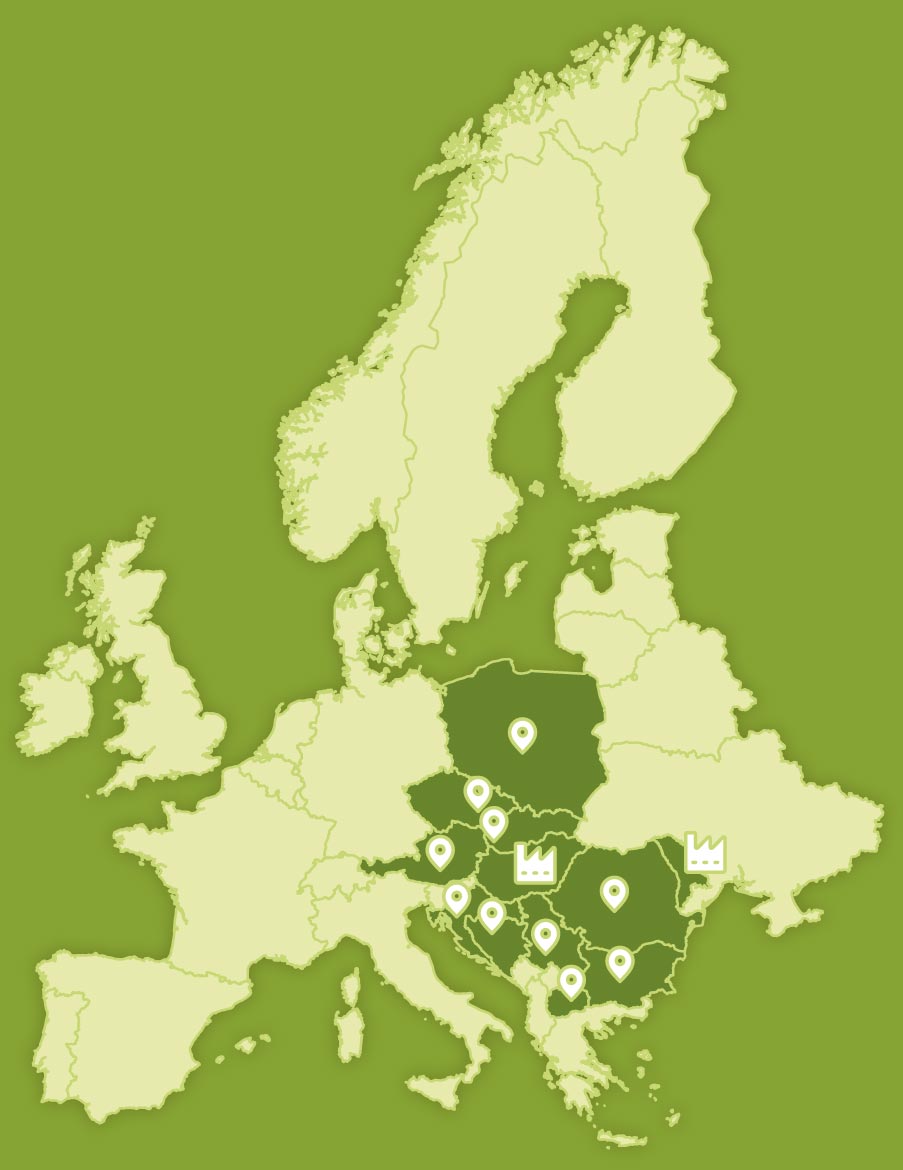 PNP mapa